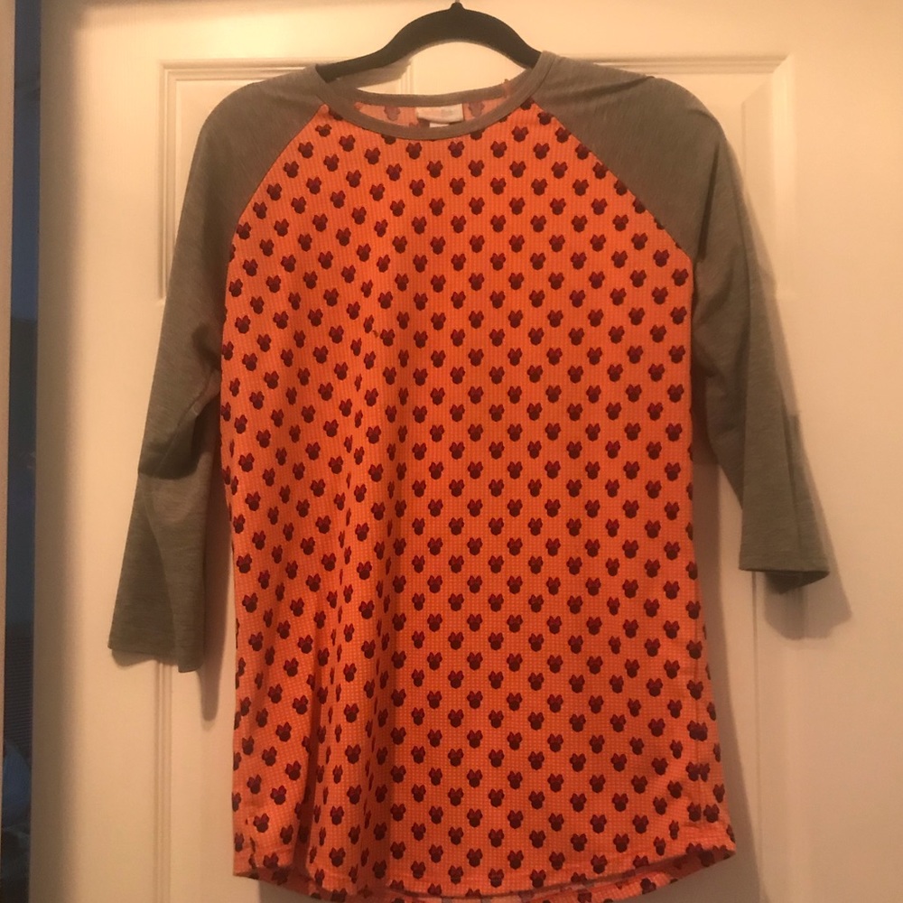 LuLaRoe Minnie amours 3/4 Sleeve